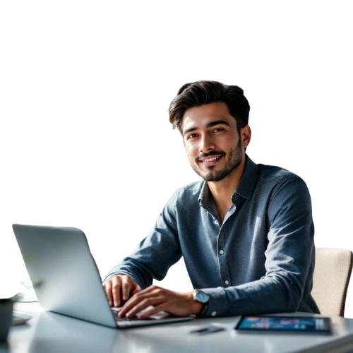 A digital Markerter using the Google to Search for the personal brand thesocialhook